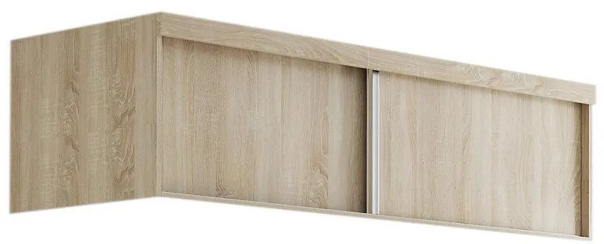 Nadstavec na skriňu Top 150  Dub Sonoma