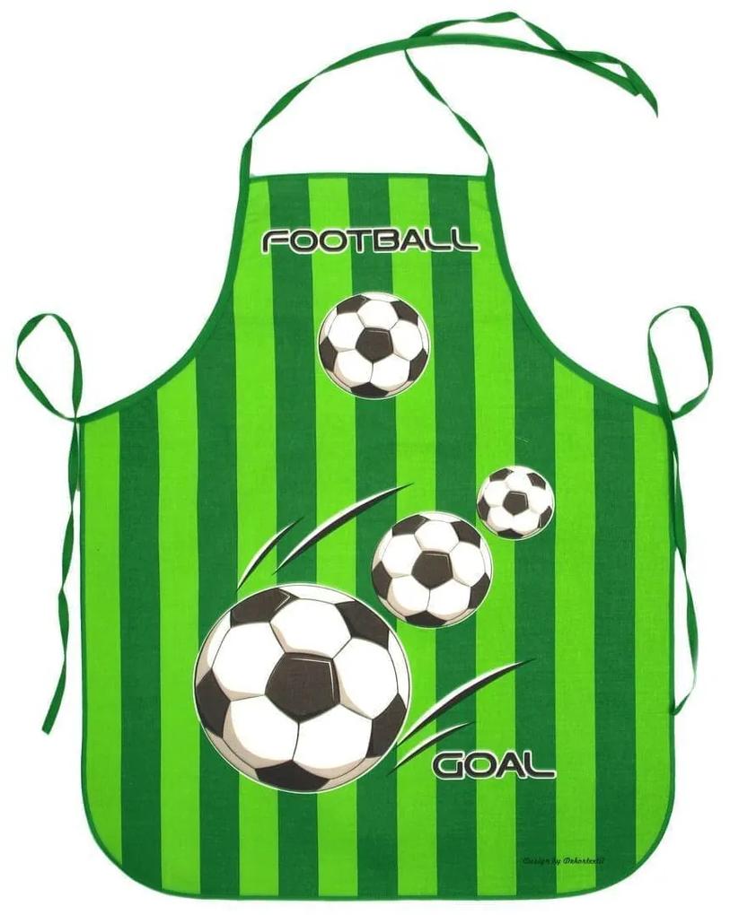 Detská zástera, Futbal, zelená