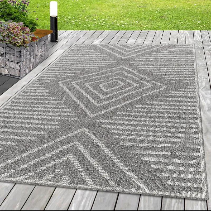 Ayyildiz koberce Kusový koberec Aruba 4902 grey – na von aj na doma - 160x230 cm