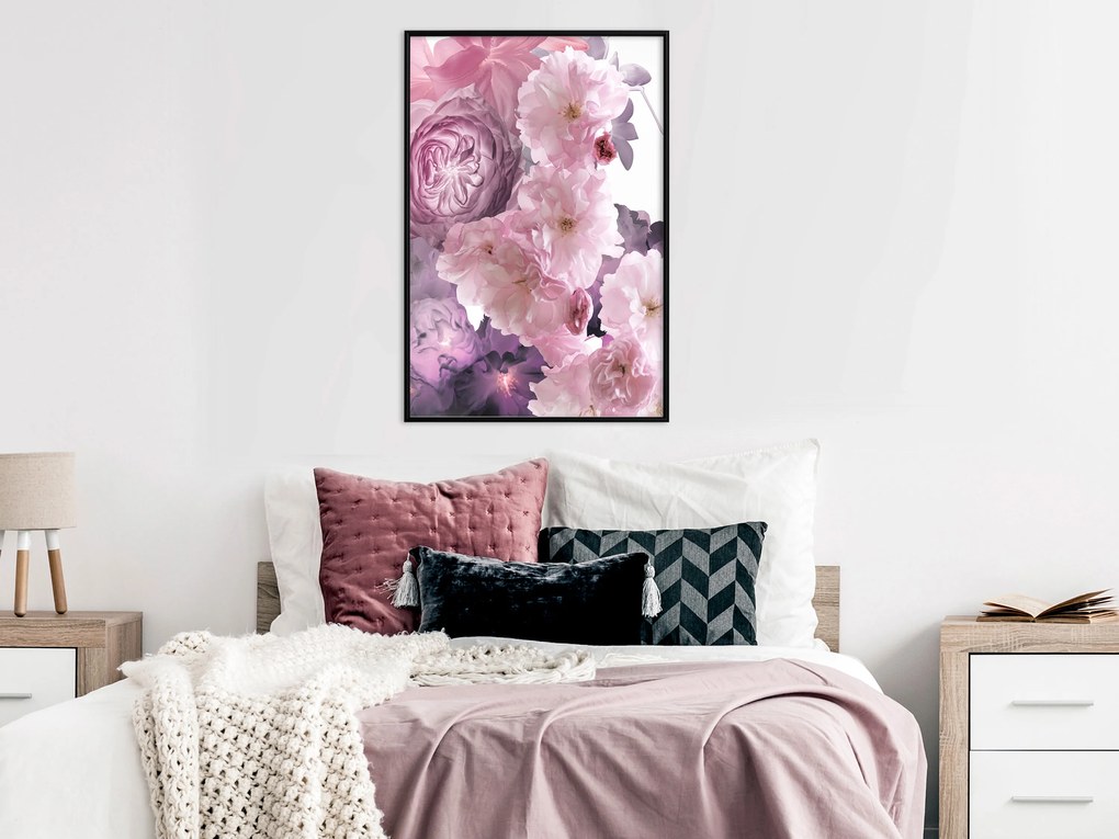 Artgeist Plagát - Fan of Flowers [Poster] Veľkosť: 40x60, Verzia: Zlatý rám