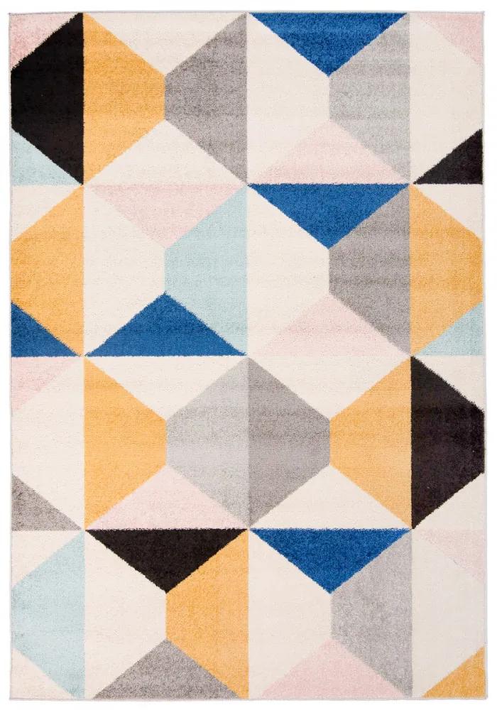 Detský kusový koberec Kosoštvorce viacfarebný, Velikosti 120x170cm