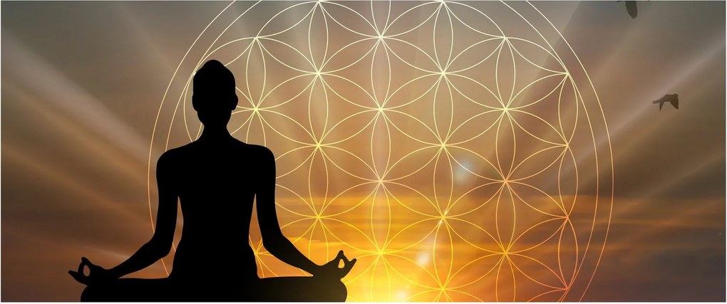Obraz meditácie (120x50 cm)