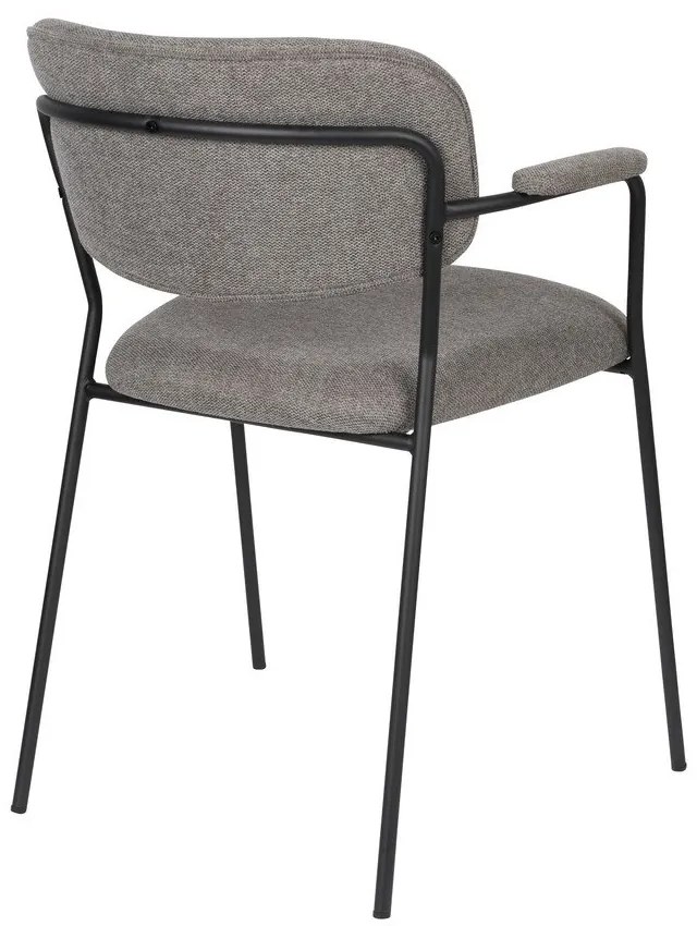 Svetlosivé jedálenské stoličky v súprave 2 ks Jolien – White Label