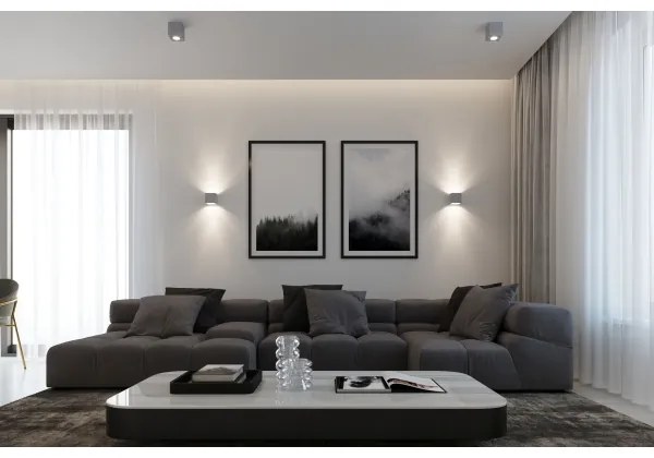 Brilagi -  LED Nástenné svietidlo MURO 1xG9/3,5W/230V betón