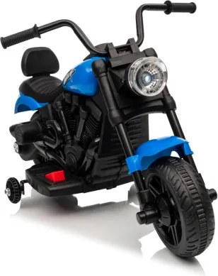 Elektrická motorka STAR modrá
