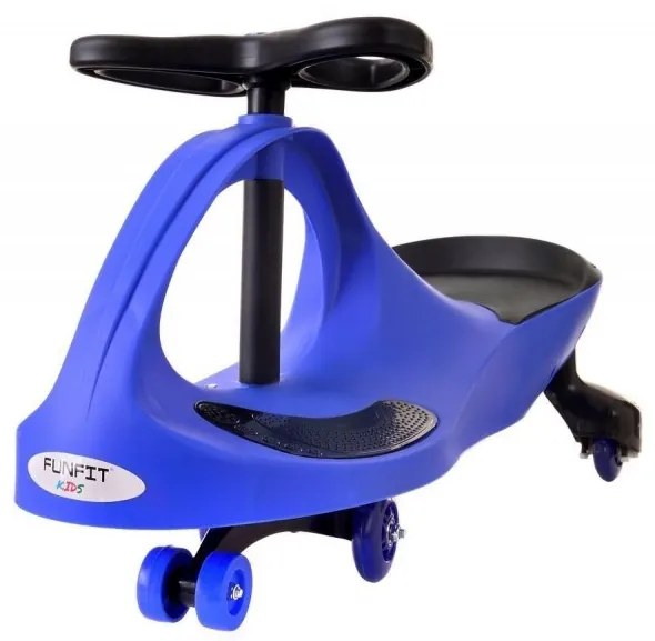 Gravitačné odrážadlo modrej farby