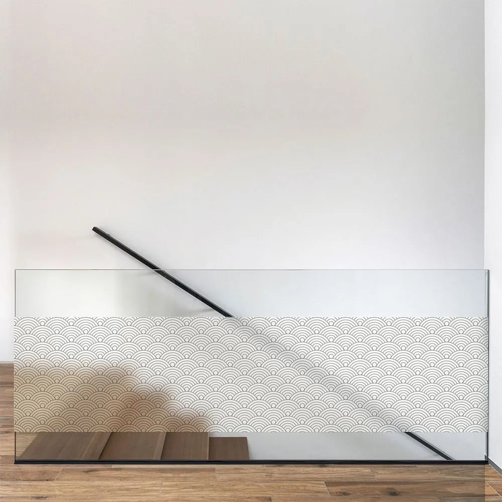 Samolepka na okno 200x40 cm Art Deco - Ambiance