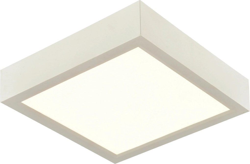 XXXLutz STROPNÉ LED SVIETIDLO, 22,5/22,5/3,6 cm Boxxx - Interiérové svietidlá - 008227078202