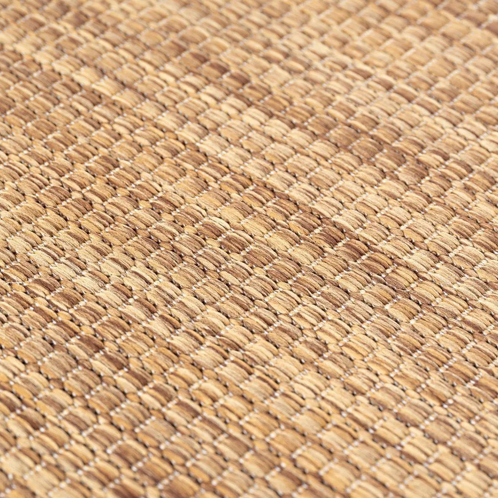 Hnedý vnútorný a vonkajší koberec 80x150 cm Mira 1450 – Ayyildiz Carpets
