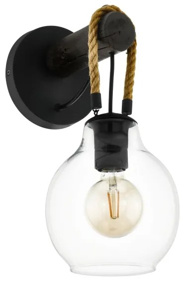 Eglo 43619 - Nástenné svietidlo RODING 1xE27/40W/230V