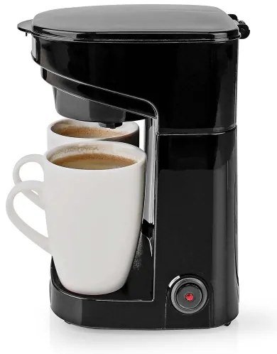 Nedis KACM140EBK - Kávovar pre dve šialky 450W/230V 0,25 l