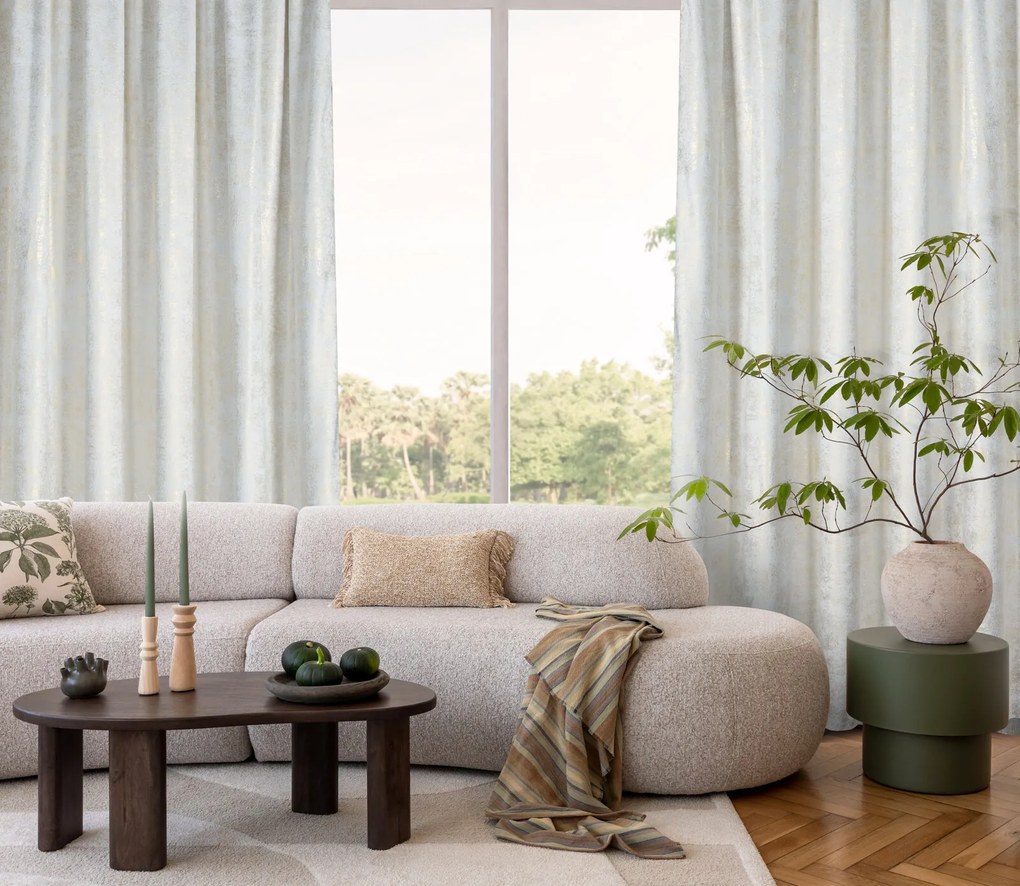 ZATEMŇOVACÍ ZÁVES NA PÁSKE AVENA 135X270 CM VZOROVANÁ