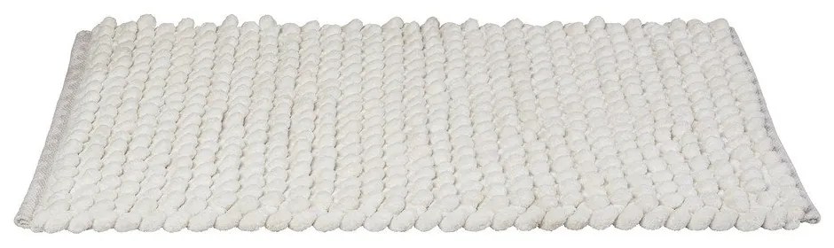 Biela textilná kúpeľňová predložka 50x80 cm Solivo – Wenko