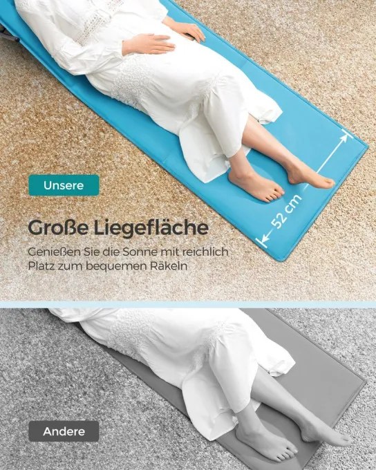 Set dvoch skladacích lehátok GCB251Q01