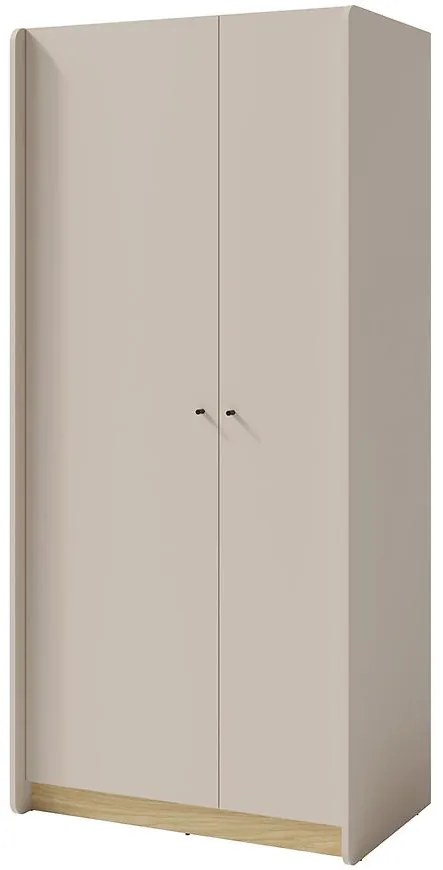 Skriňa Alessio AE3 2D Béžová /Dub