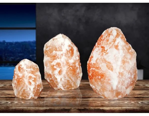 GLOBO 28330 - Soľná lampa STONE 1xE14/15W/230V