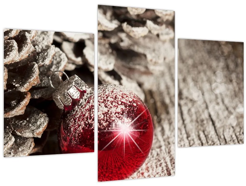 Obraz - Vianočné ozdoby (90x60 cm)