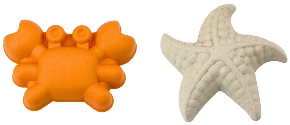 LEAN TOYS Súprava hračiek do piesku – pastelová