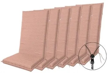 Doppler ART 4041 vysoký - set 6 ks - podušky na stoličku a kreslo
