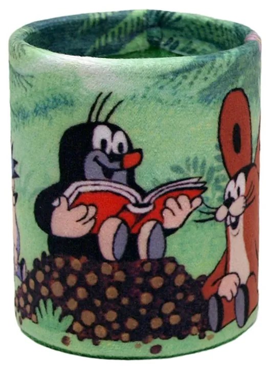 Originálny detský stojan na ceruzky Krtko čitatelia