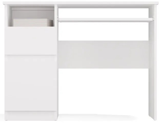 Psací stůl Porto 98 cm bílý levý