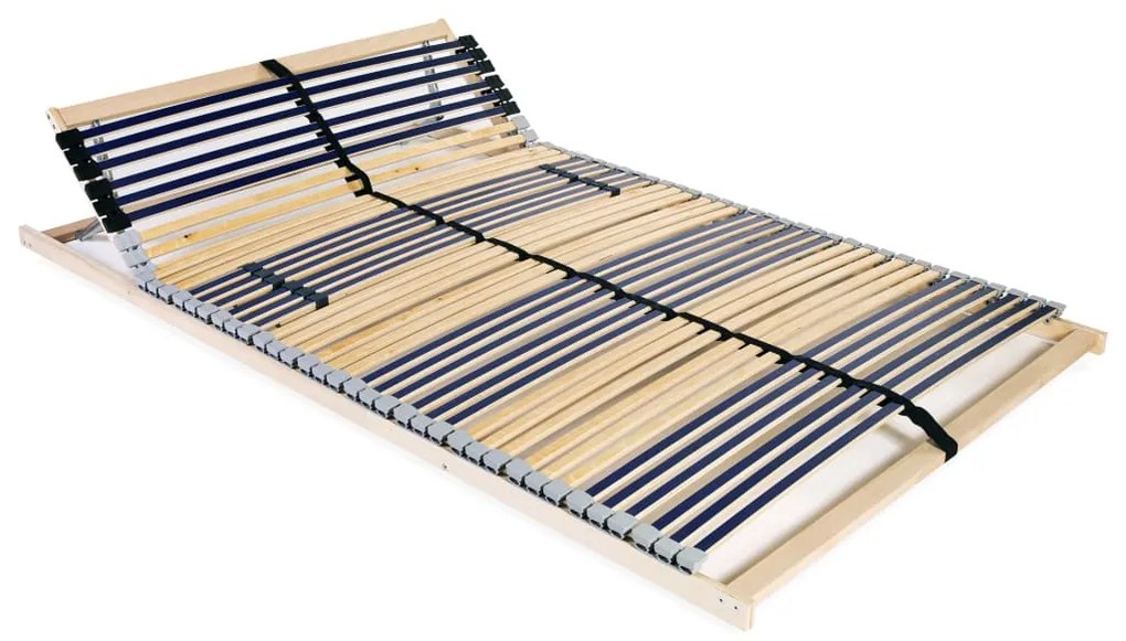 vidaXL Lamelový posteľný rošt so 42 lamelami a 7 zónami 140x200 cm