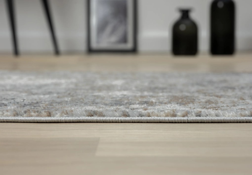 My Flair, Kusový koberec My Heart creme, 80x150, šedá, chodba / predsieň