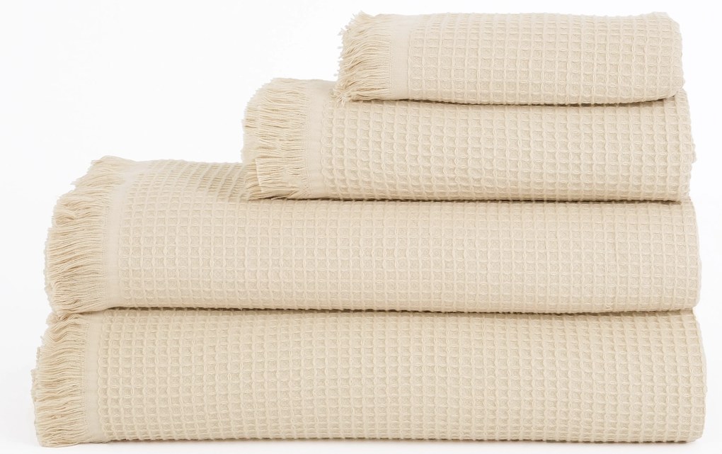 Vaflová osuška 70 × 140 cm ‒ Florencia béžová