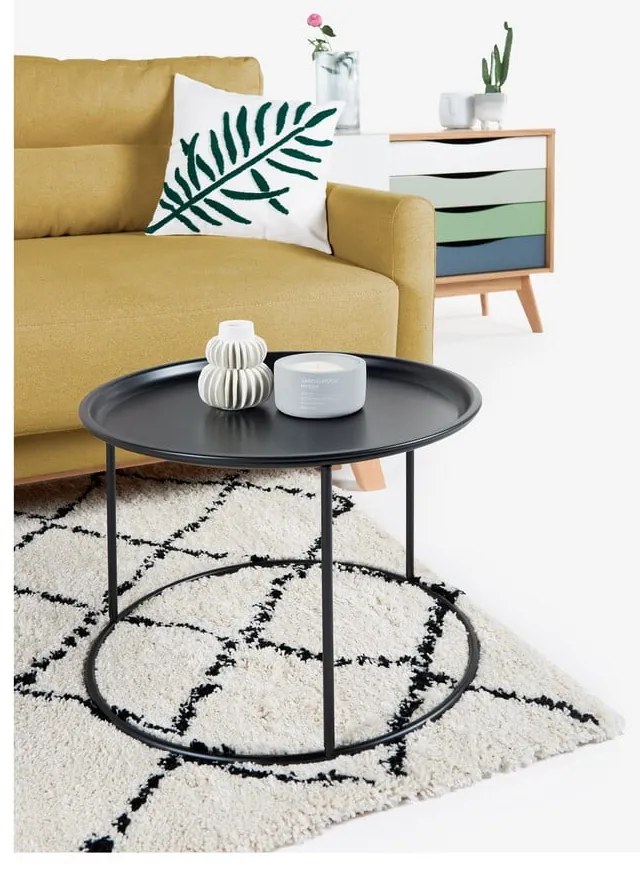 Žltá rozkladacia pohovka Bonami Selection Pop