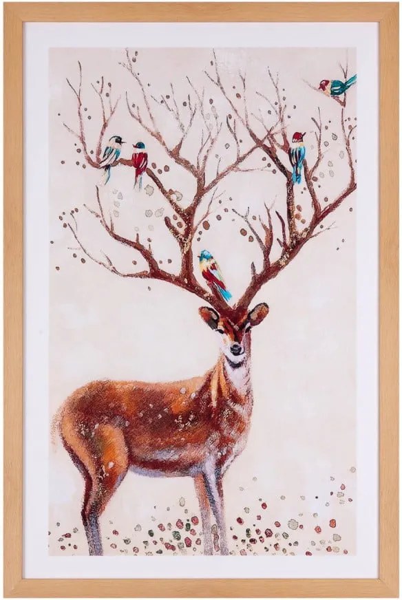 Obraz sømcasa Deer, 40 × 60 cm