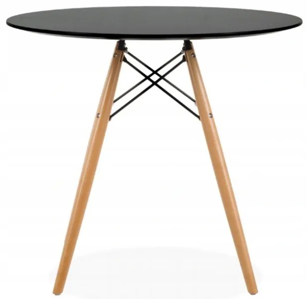 Bestent Jedálenský stôl 80cm Anello Black
