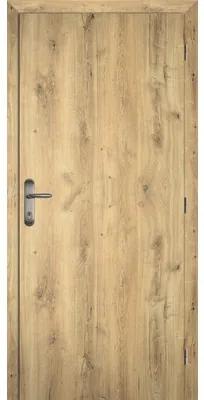 Protipožiarne dvere Solodoor GR dub natur P 80 cm