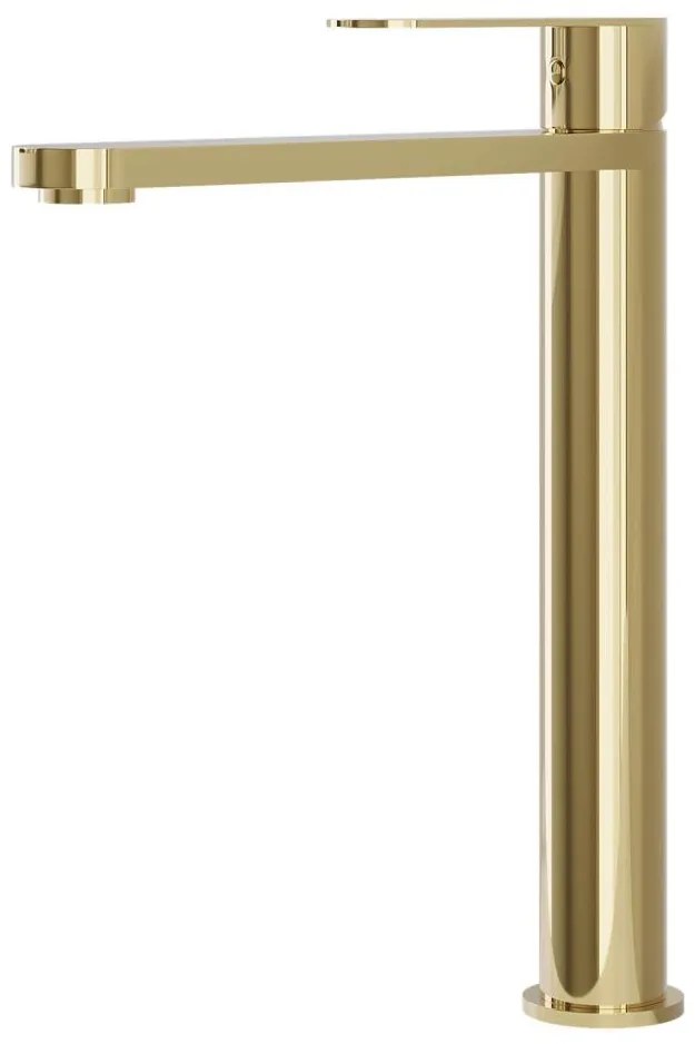 BATH DELUXE 28-027-02-64-02 - Umývadlová batéria TARNBY 27,3 cm lesklá mosadz