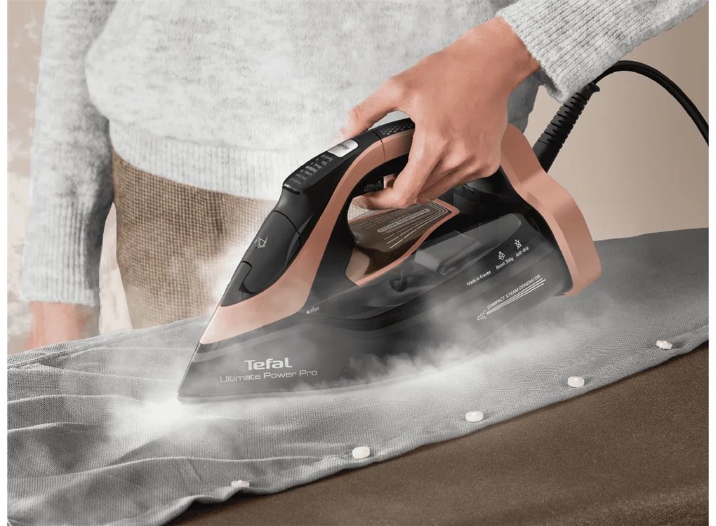 Naparovacia žehlička Tefal Ultimate Power Pro FV9E50E0 Medená/Čierna