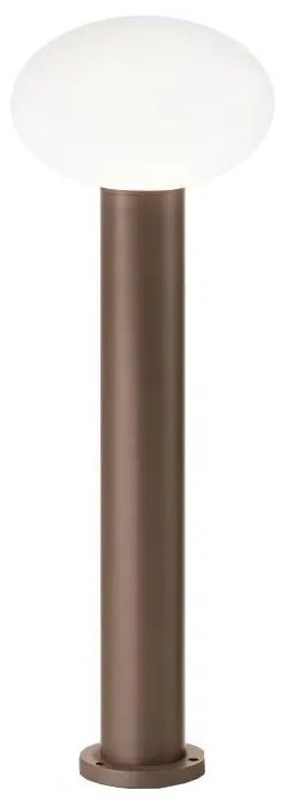 Ideal Lux - Vonkajšia lampa CLIO 1xE27/42W/230V 60 cm IP44 hnedá