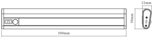 Osram - LED podlinkové svietidlo so senzorom MOBILE LED/1,5W/3,7V 1800 mAh