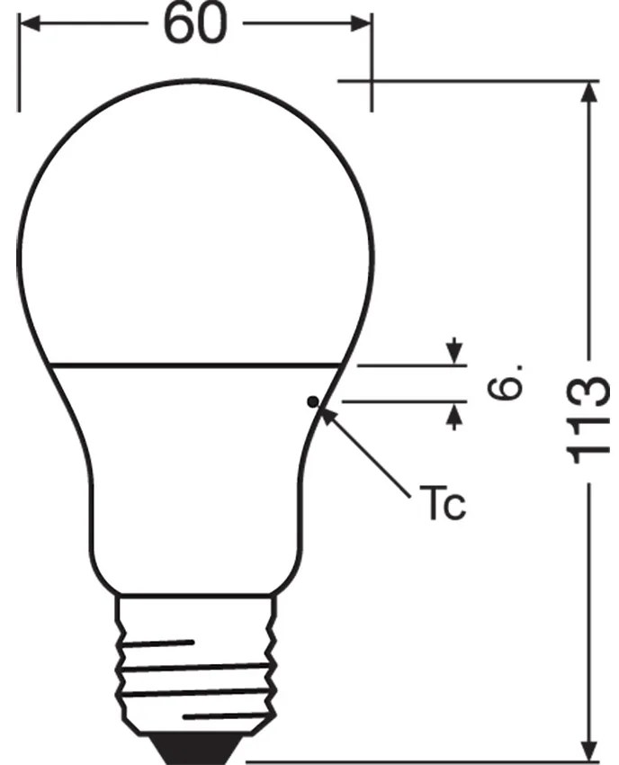 LED žiarovka E27 A60 8,5W = 60W 806lm 2700K Warm 200° OSRAM ANTIBACTERIAL