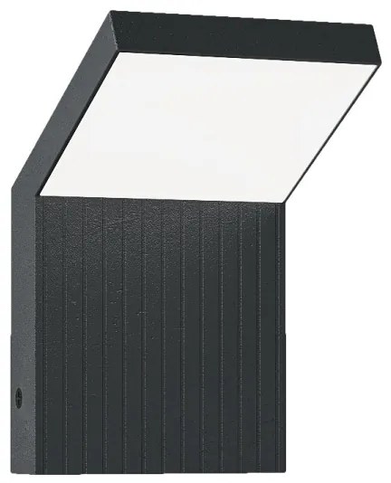 Brilagi - LED vonkajšie nástenné svietidlo RIANO LED/8W/230V antracit IP65