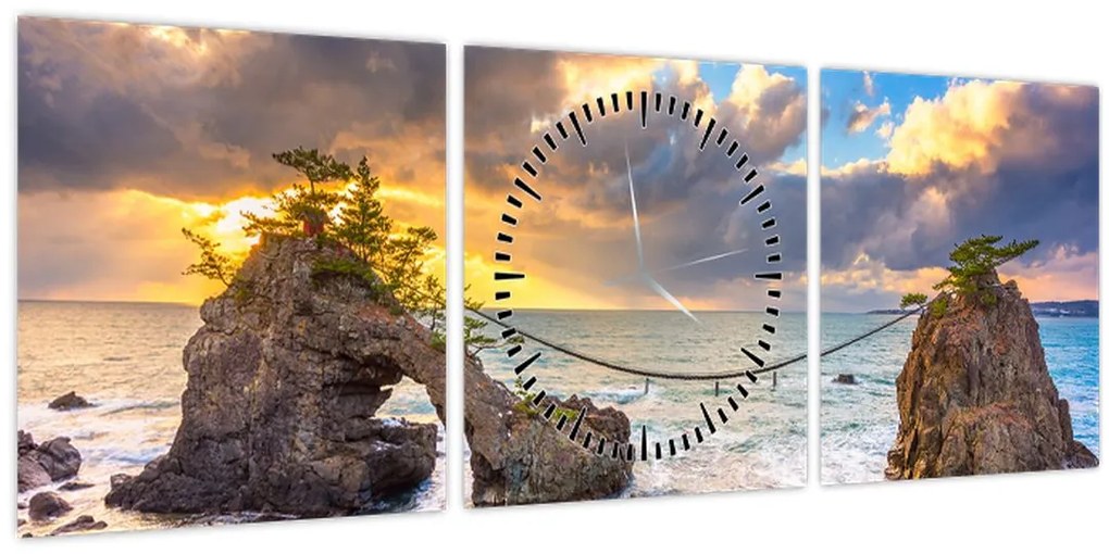 Obraz - Hatago Iwa (s hodinami) (90x30 cm)