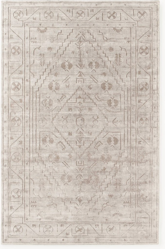 Ručne tkaný viskózový koberec Shaila