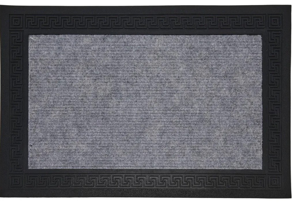 Rohožka BLACKOUT 60x40 cm svetlosivá