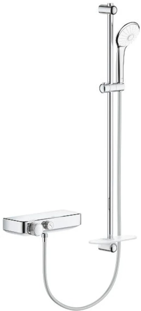 Termostat Grohe Smart Control s termostatickou baterií 150 mm chróm 34721000