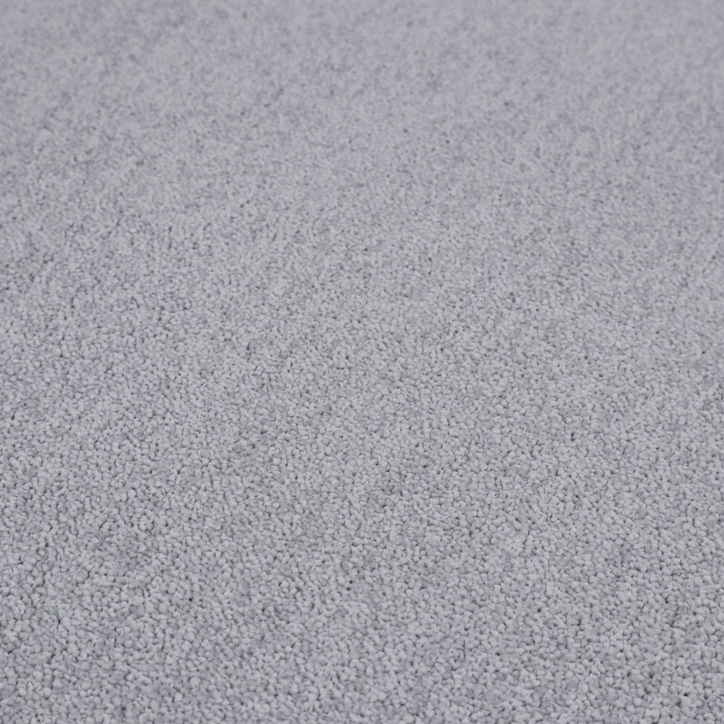 Metrážny koberec Royal Lux 90, na mieru, šíře 4m, šedá, fusion back, detská izba, AladinWorld Expres