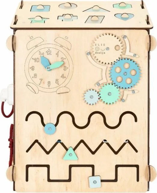 Montessori Activity board domček pre chlapcov