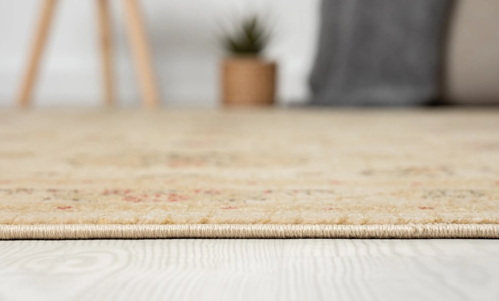 My Flair, Kusový koberec Maryam 4 creme, 200x290, béžová, chodba / predsieň