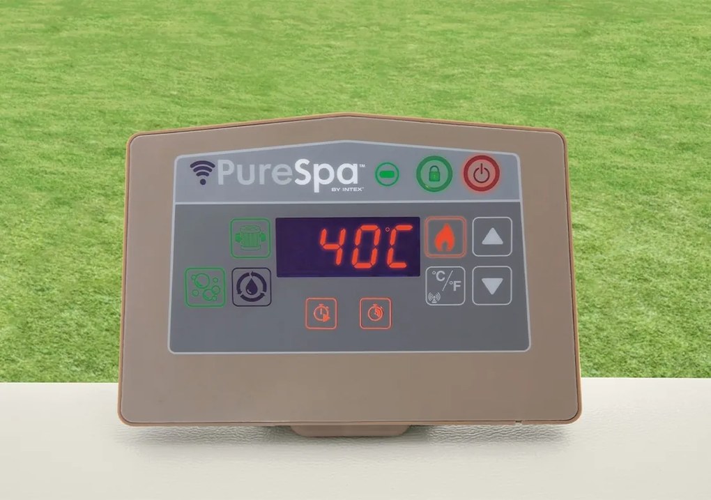 Intex | Vírivý bazén Pure Spa Chevron Deluxe 4 NP | 11400291