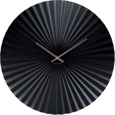 Nástěnné hodiny Trivet, 40 cm, černá Stfh-KA5657BK Time for home+