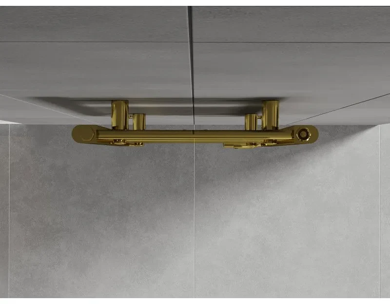 Mexen Hades, vykurovacie teleso 1200x400 mm, 367 W, zlatá lesklá, W104-1200-400-00-50