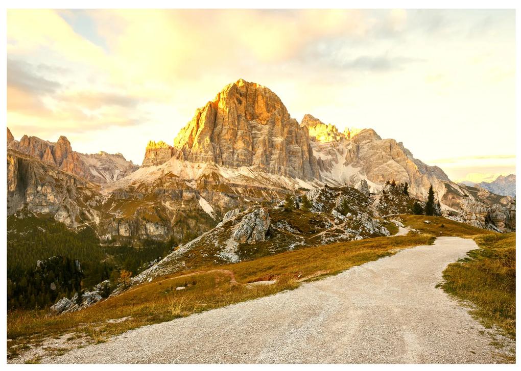 Artgeist Fototapeta - Beautiful Dolomites Veľkosť: 150x105, Verzia: Standard