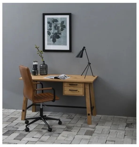 Kancelárska stolička Winslow hnedá